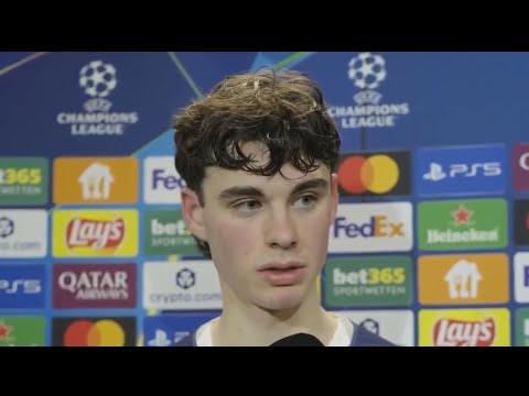 Archie Gray Interview Frankfurt 0-2 Spurs Champions League Eintracht Frankfurt v Tottenham Hotspur