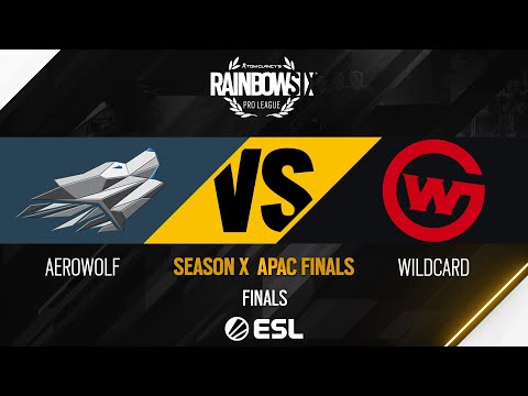 Aerowolf vs. Wildcard Gaming | FINALS | Rainbow Six Pro League - Season X - APAC