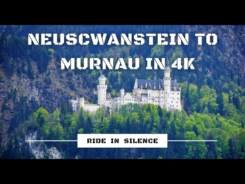 Driving from Neuschwanstein Castle to Murnau at Staffel Lake in 4K | Germany