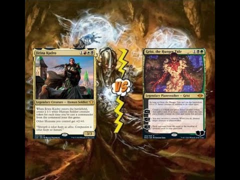 ES: DUEL COMMANDER - Les 3 Tours - Ronda 1 - Jirina VS Grist, Comentando en español.