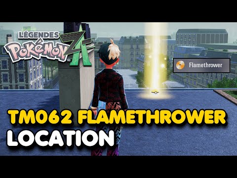 Pokemon Legends Z-A - (TM062) Flamethrower Location