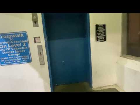 Bouncy Otis Traction Elevator Columbia Marriott Parking Garage
