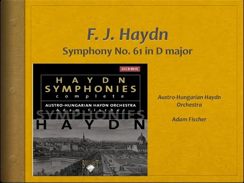 Haydn, Symphony 61 - Video Score - Adam Fischer