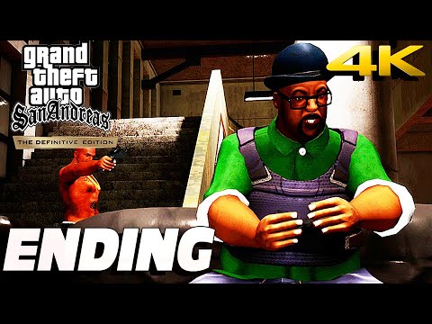 GTA San Andreas: The Definitive Edition REMASTER | PART 6 - ENDING - Pro Gameplay Movie Walkthough