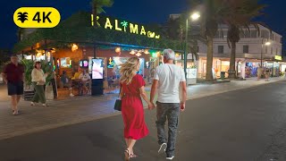 Costa Teguise Nightlife - Lanzarote Walking Tour 4K