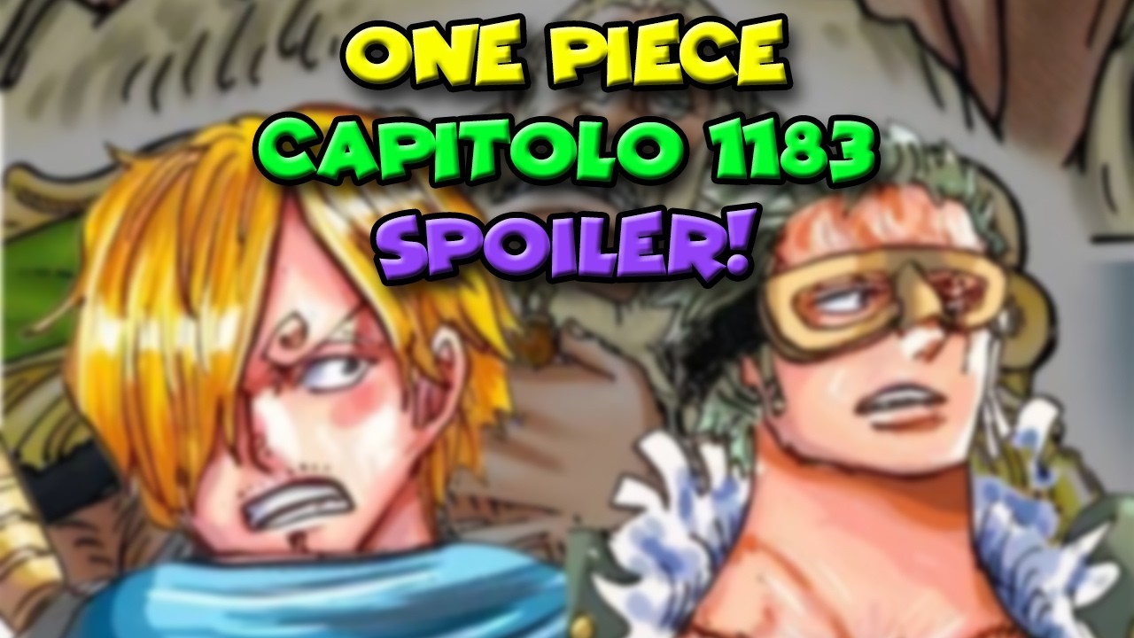 ONE PIECE 1183 SPOILER! Leggiamoli!
