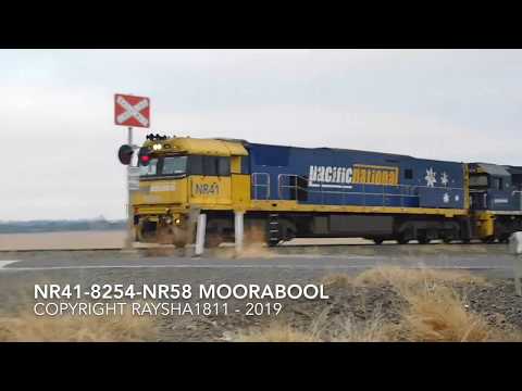 2MA5 - NR41-8254-NR58 (PacNat) Moorabool - Australian Trains by RaySha1811