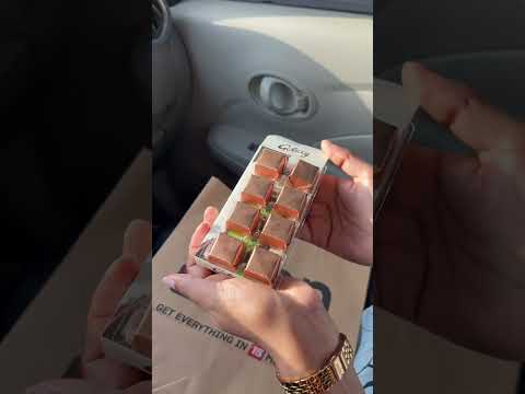 Galaxy New Pistachio Kunafa Dark Chocolate #foodie #chocolate #dubaicuisine #dubaifood