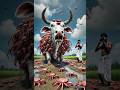 the cow covered in millions of crab's 😭 the farmer was frightened #ai #trending #cow #rescue