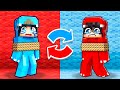 We SWAPPED COLORS In Minecraft!