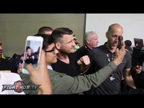 Michael Bisping's UFC 199 COMPLETE Open Workout- Rockhold vs. Bisping video