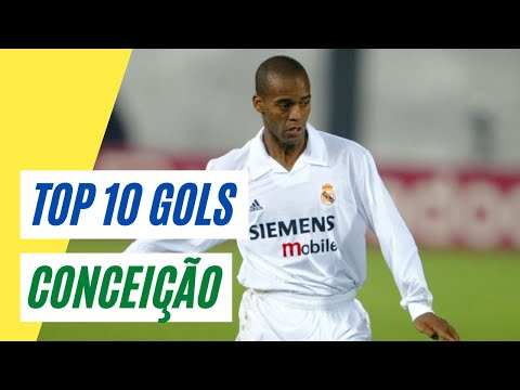 Top 10: Gols de FLÁVIO CONCEIÇÃO - Os MELHORES GOLS da carreira de FLÁVIO CONCEIÇÃO