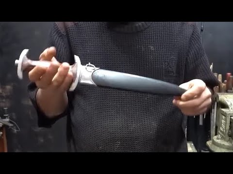 WW ll German NSKK dagger restoration ep89