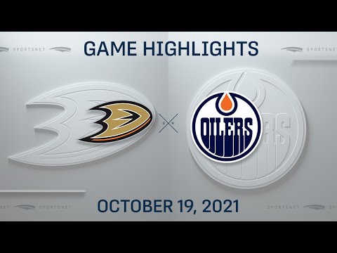 NHL Highlights | Ducks vs. Oilers - Oct. 19, 2021