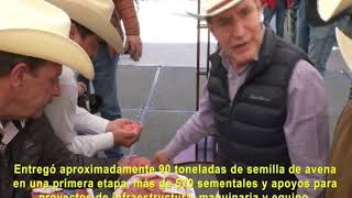 PRODUCTORES DEL SECTOR AGROPECUARIO SE VEN BENEFICIADOS CON MÁS DE 106 MDP EN EL ESTADO