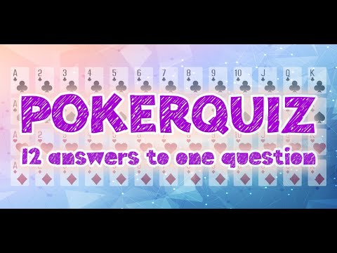 Trivia with answers: PokerQuiz