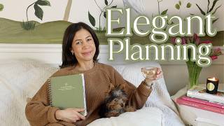 Elegant Planning for a Beautiful Life | Plan with Me