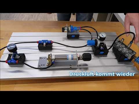 Grundlagen Pneumatik Druckluftausfall