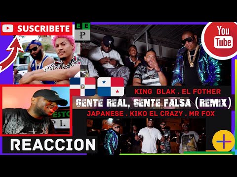 |REACCION| 🇵🇦🇩🇴King Blak x El Fother x Japanese x KikoEl Crazy x MrFox- Gente Real Gente Falsa REMIX