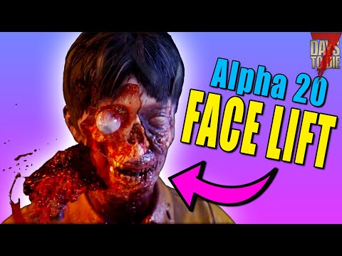 Alpha 20 Dev Livestream Recap #3 - FACE LIFT (7 Days to Die)