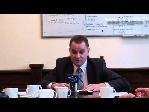 Konferencja prasowa prezesa Centrum Park Chojnice - 17.01.2014