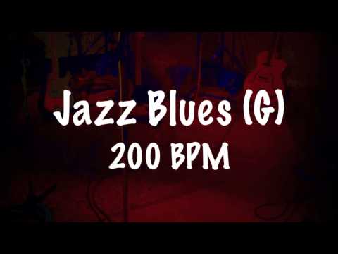 ♫ Jazz Blues Backing Track in G Major - Fast Swing ♫
