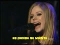 Avril Lavigne Nobody's Home-Live at Fashion ...