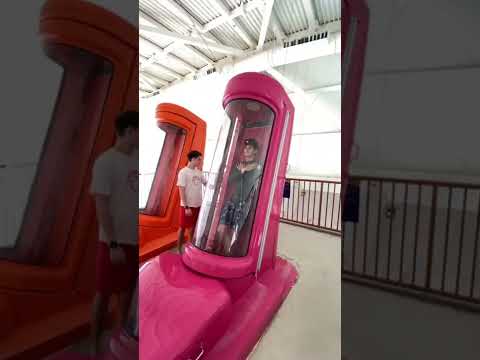 World’s tallest indoor water slide! Dreamworks water park #shorts