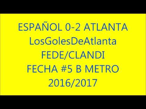 Dep.Español 0-2 Atlanta.2016'.