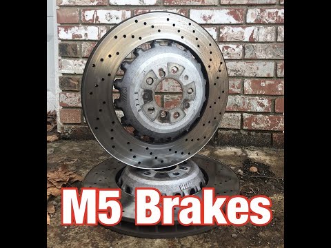 F10 BMW M5 BRAKE ROTOR AND PAD INSTALL