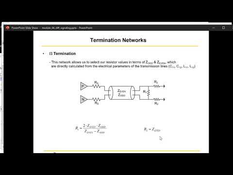 EELE 461-561 Lecture - Simulating Differential Terminations in ADS (4/24/20)
