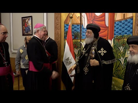 La visite des évêques de France en Egypte