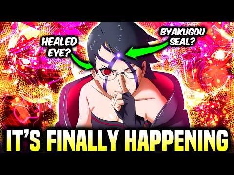 🚨🚨Sarada ALREDY Has A Cure For Blindness...It ISN'T Eternal Mangekyou?!