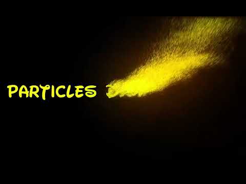 Particles Disintegration Text Effect in After Effects I After Effects Text break animation tutorial