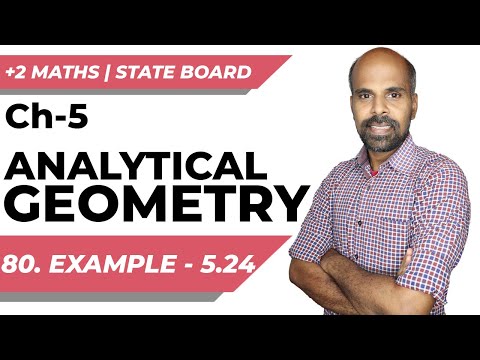 +2 | example 5.24 | Analytical Geometry | Class 12 | State Board | ram maths