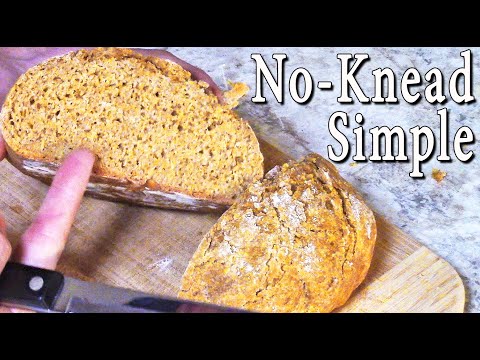 Artisan Bread No-Knead Recipe | Einkorn Wheat Vs. Modern Wheat | For Gluten Intolerant?