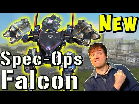 The SPEC OPS FALCON with Glory & Thermite Mk2 MAXED - War Robots WR