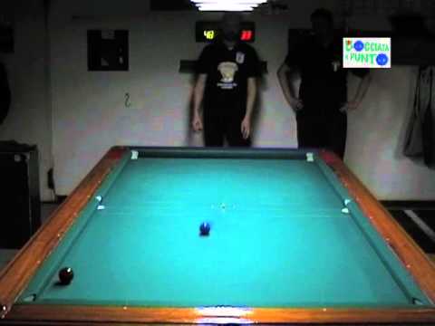 TROFEO GRANDI - QUARTI - ANDREOTTI VS PARAZZA - BOCCETTE BILIARDO BOLOGNA 2013