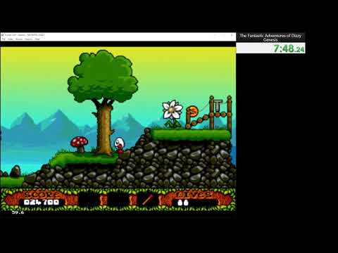 The Fantastic Adventures of Dizzy - (Genesis) - speedrun - 37:44