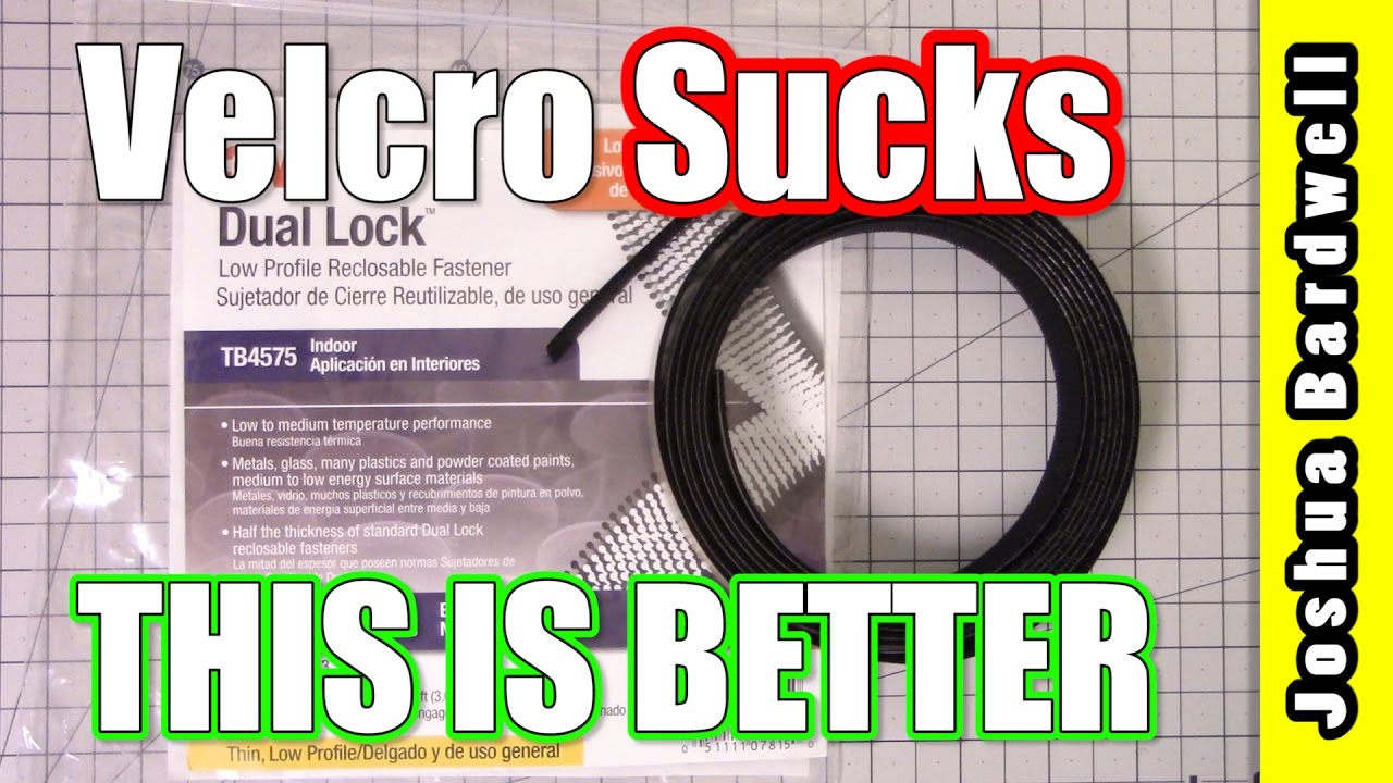 3M Dual Lock Fastener | VELCRO SUCKS THIS IS BETTER