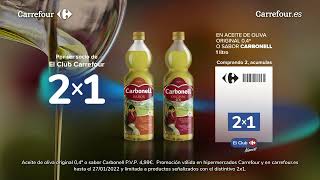 Carrefour 2x1 - Aceite Carbonell anuncio