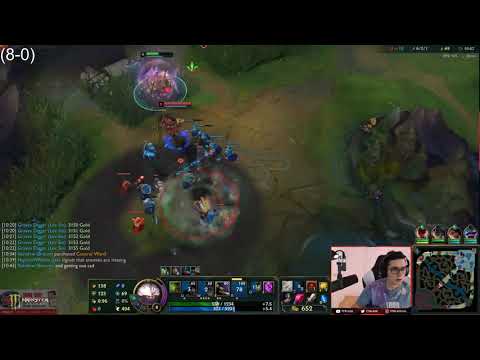 [TFBLADE]  JAX VS AKALI TOP --- Solo to Challenger