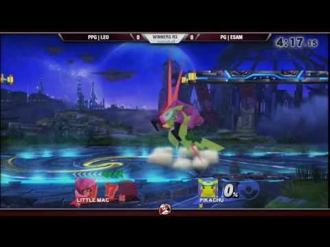 VS Weekly 2/23/17 - Winners R3 - Leo (LittleMac) vs. Esam (Pika/Mewtwo) - Smash 4