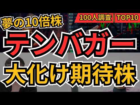 未来のテンバガー候補株TOP10