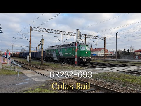 BR232-693 European Loco w służbie COLAS Rail! || Jarocin