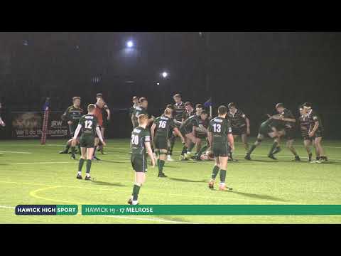 Hawick High Sport | Hawick U18s v Melrose Wasps