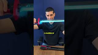 ESPADA QUE SOLTA FAÍSCA E FUMAÇA!