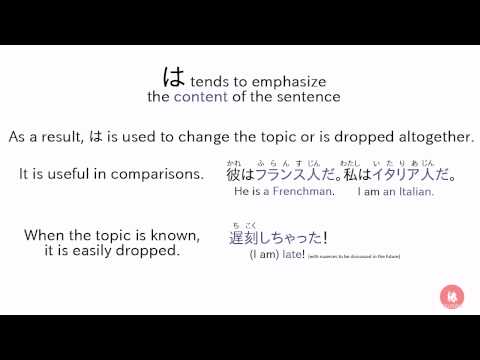 Learn Japanese 06 - が, the Identity Particle