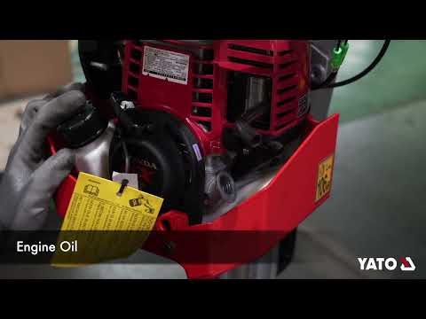 Трамбівка бензинова YATO удар F= 9,1 кН, 790 уд/хв, стопа- 27х 13,5 см, стрибок- 5 см