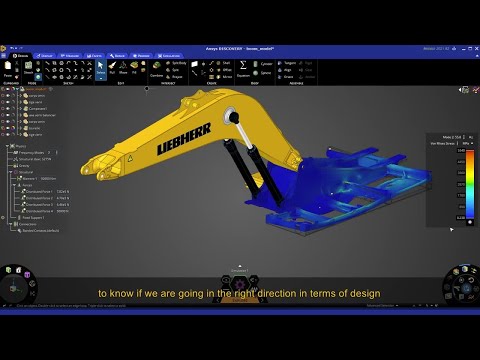 Liebherr answers critical design questions with Ansys Discovery
